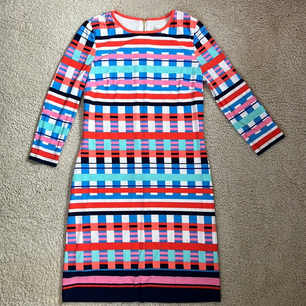 Eliza J multi-color dress